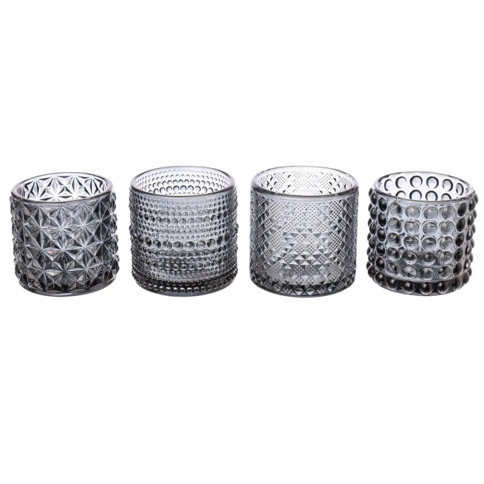 VASETTO VETRO ASS.4 D.7 H.6.8